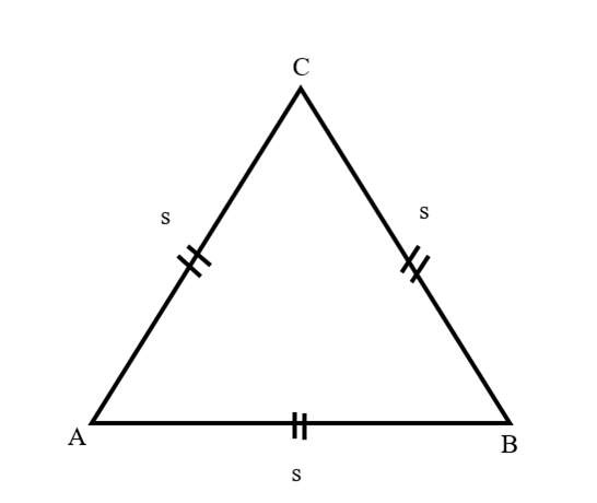 Cara menghitung keliling segitiga 