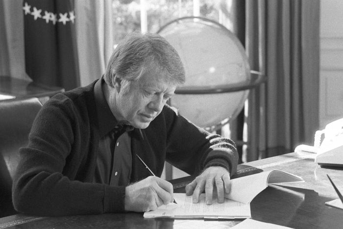 Jimmy carter, ilmuwa yang menjadi presiden Amerika