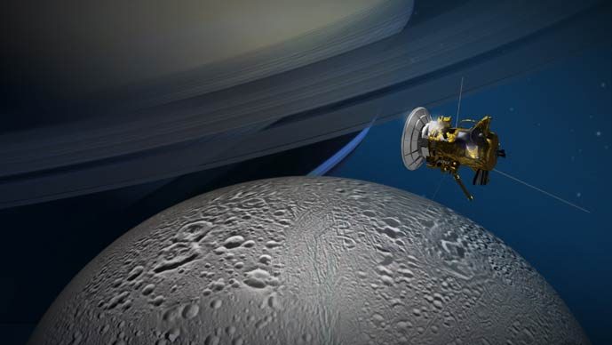 Unsur kehidupan ditemukan di samudera Enceladus