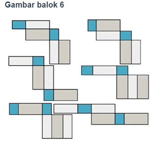 gambar jaring jaring balok