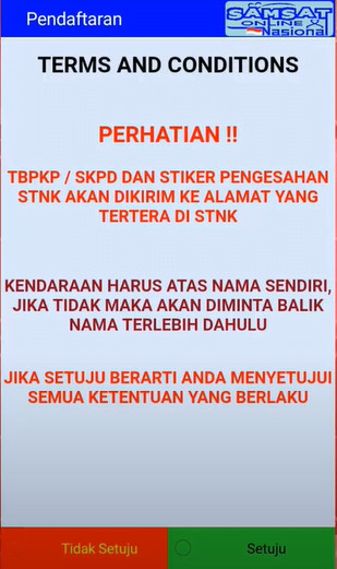 cara bayar pajak motor online ketentuan