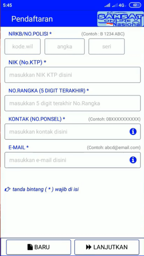 tata cara bayar pajak motor online