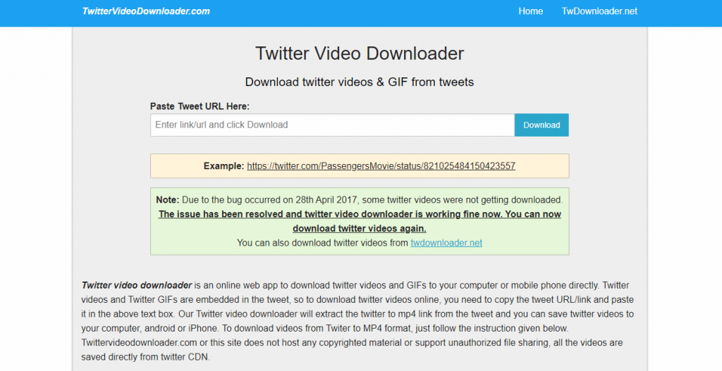 download video twitter