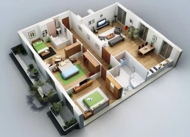 desain rumah minimalis 3 kamar