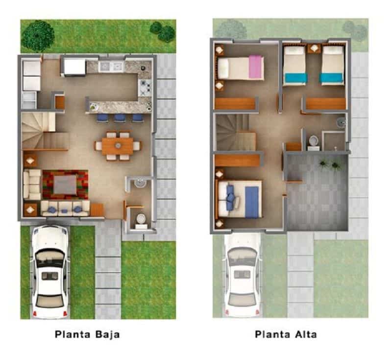 rumah minimalis 2 lantai 5