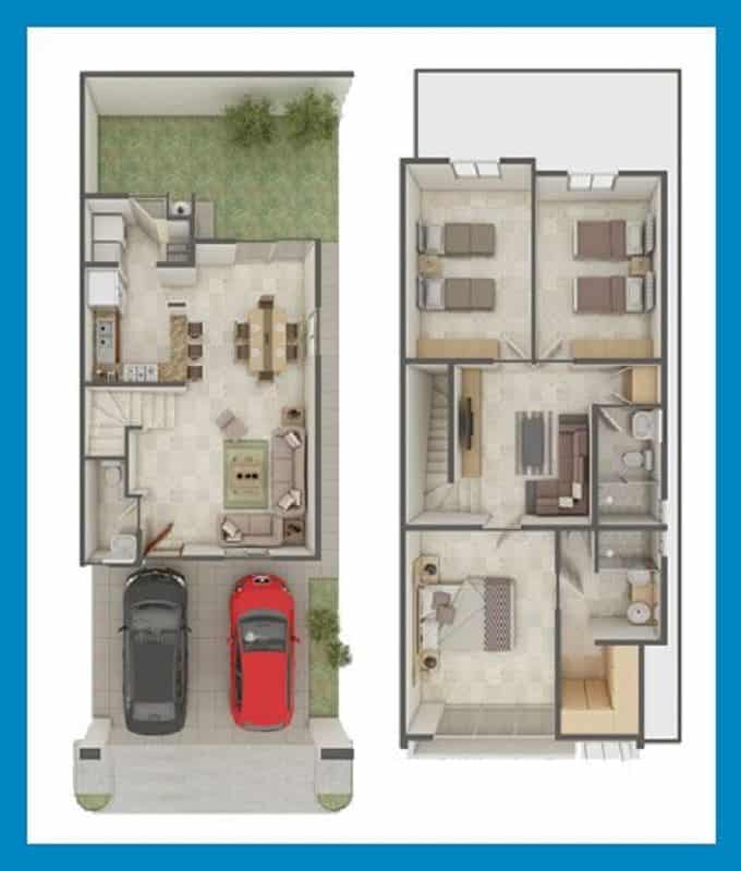 rumah minimalis 2 lantai 2