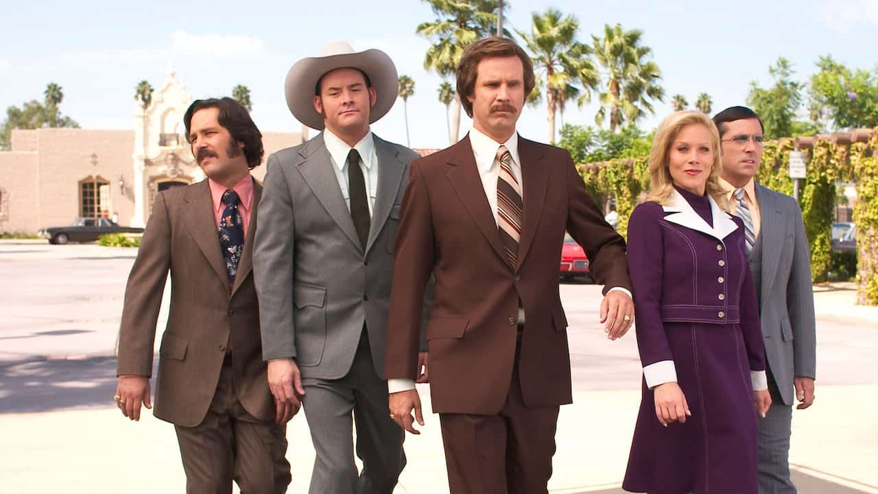 Anchorman The Legend Of Ron Burgundy 2004 Saintif