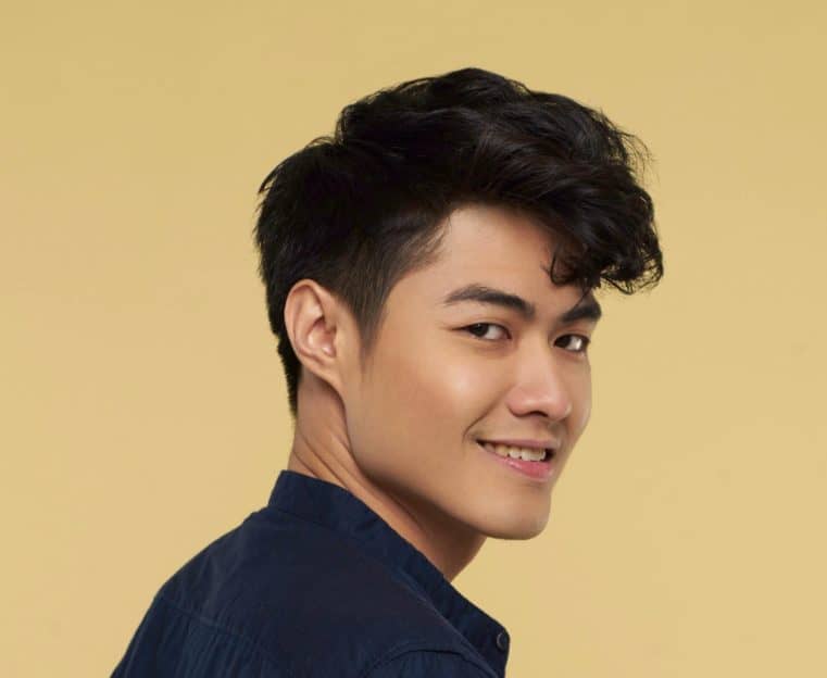gaya rambut pria tousled hair