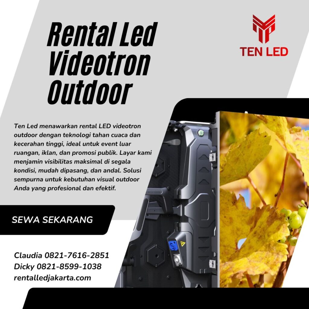 rental led videotron outdoor